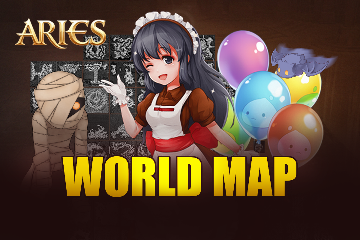 WORLD MAP : Aries Ragnarok Online